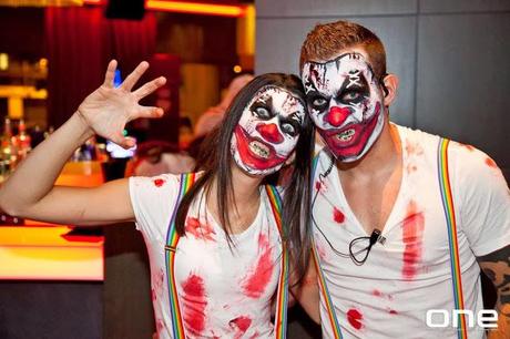 Maquillaje de Killer Clown para Halloween