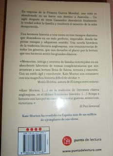 Un rato de lectura: El jardín olvidado.