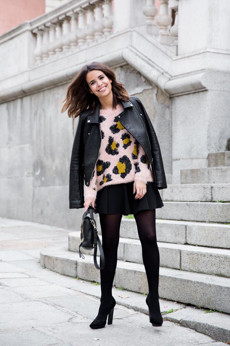 Leopard Jersey Topshop Collage Vintage