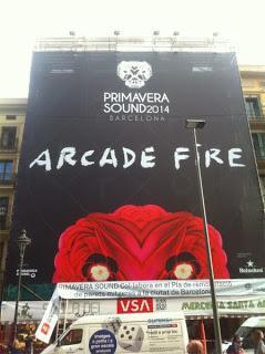 Arcade Fire estarán en el Primavera Sound Barcelona 2014