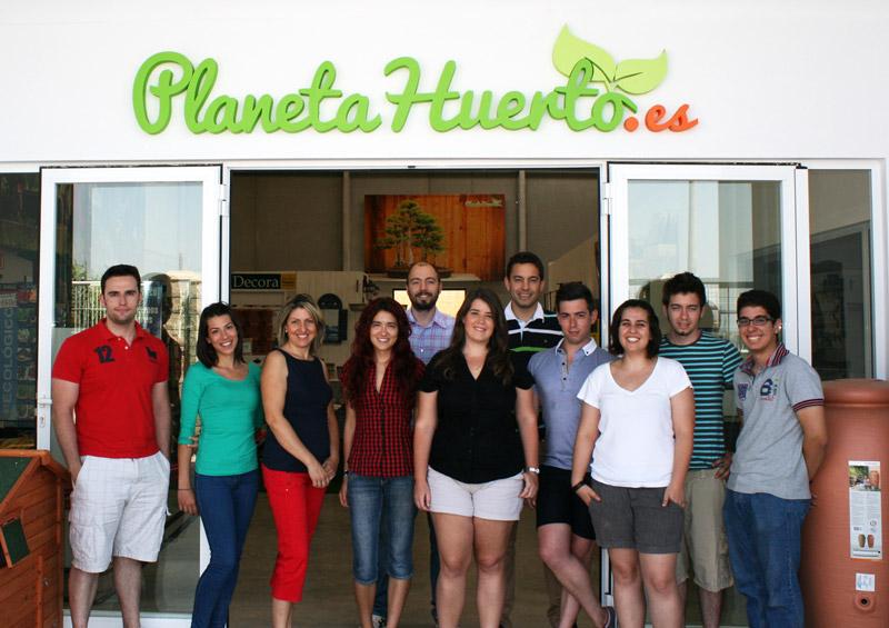 equipo de planeta huerto