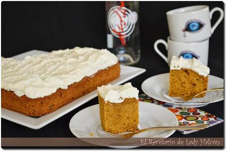 Barras de calabaza de Hummingbird Bakery preparadas con Alzola Basque Water