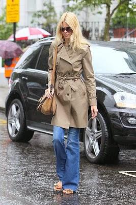 EL TRENCH EN LAS FAMOSASEl trench es una prenda que no de...