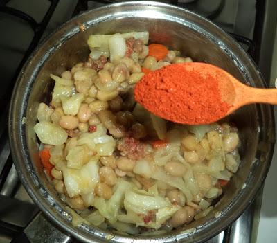 Pochas con Verduras, Receta de Aprovechamiento