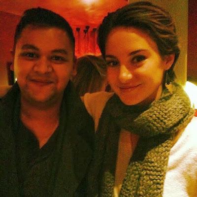 Shailene Woodley & Veronica Roth en Londres