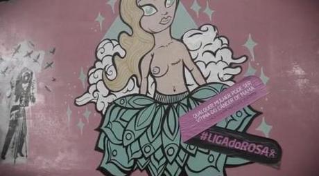 street art cancer de mama