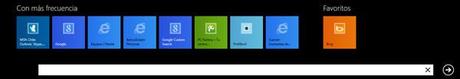 Favoritos en Internet Explorer 10 favoritos Internet Explorer, dos interfaces en Windows 8