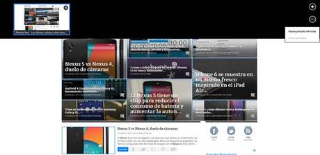 Navegador InPrivate en Internet Explorer 10 inprivate Internet Explorer, dos interfaces en Windows 8