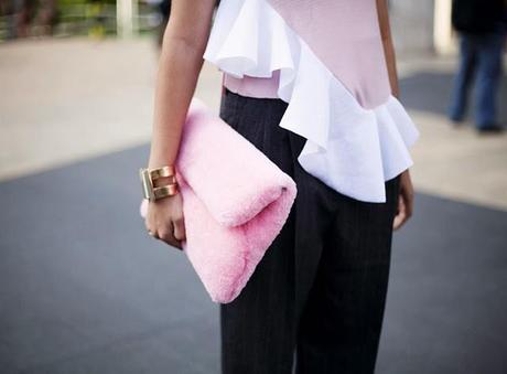 The fluffy pink bag: Cotton candy bag by Hache
