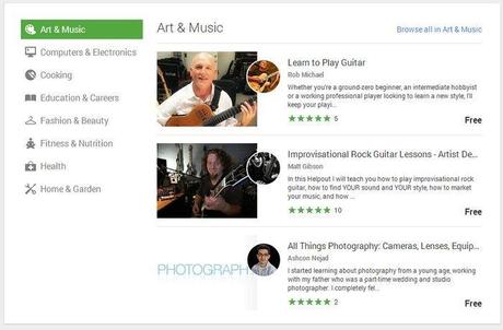 Google Introduce Helpouts, ayuda de expertos sobre distintos temas mediante vídeoconferencias en vivo google-helpouts-categorias