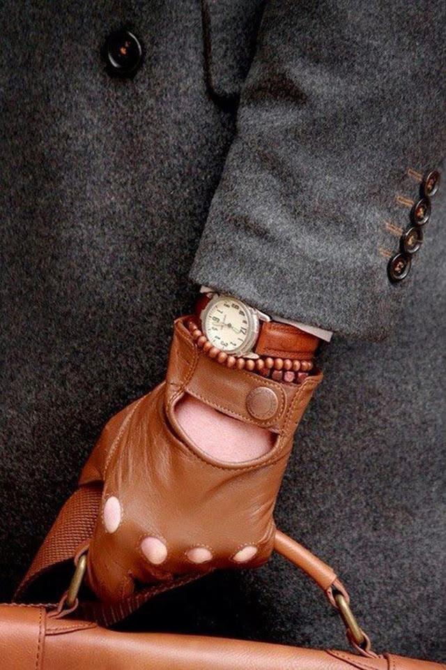 Gloves and watches