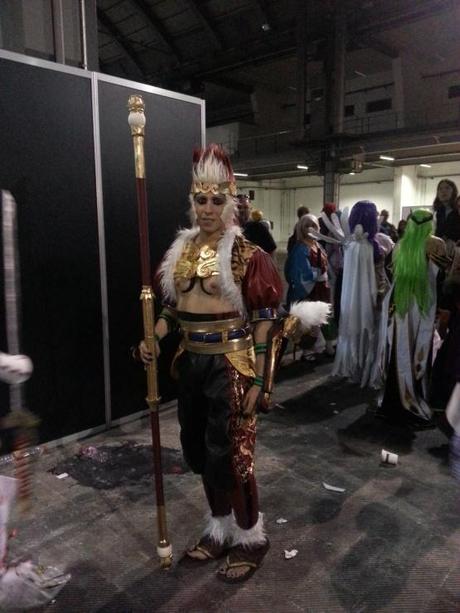 Una miradita al XIX Salón del Manga de Barcelona cosplay Orochi Warrior salon del manga