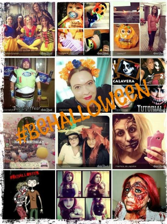 Lo que fue el #BeHalloween en el Instagram de @BeBloggera
