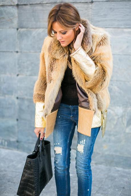heelstique, ortega y gasset, zapatos de lujo, alejandro ingelmo, pieles ines penelas, bolso cocodrilo giosa, heels, luxury, shoe lover, fox fur coat, maje top, boyfriend jeans mango, the chatter, cristina blanco, guiadeestilo, guia de estilo blog, spanish fashion blog