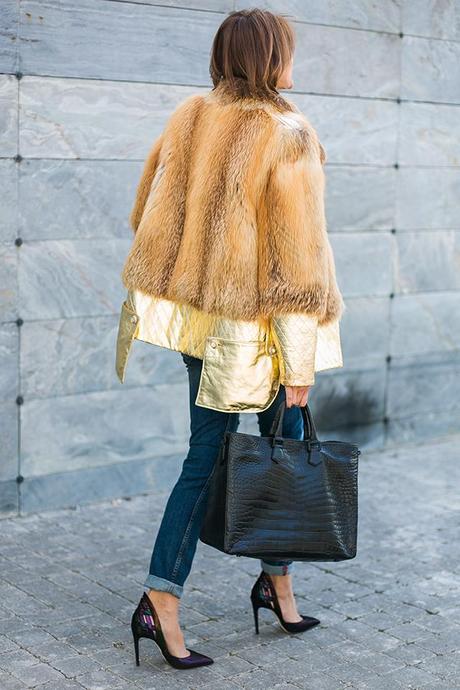 heelstique, ortega y gasset, zapatos de lujo, alejandro ingelmo, pieles ines penelas, bolso cocodrilo giosa, heels, luxury, shoe lover, fox fur coat, maje top, boyfriend jeans mango, the chatter, cristina blanco, guiadeestilo, guia de estilo blog, spanish fashion blog