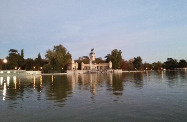 Una tarde de otoño en el retiro