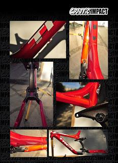 Pintura de bicicleta de descenso: Trek Session 88