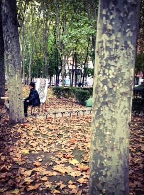 Limpieza viaria, otoño y Madrid