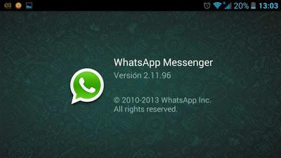 Actualización de WhatsApp para Android
