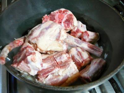 Rabo con alubias de tolosa