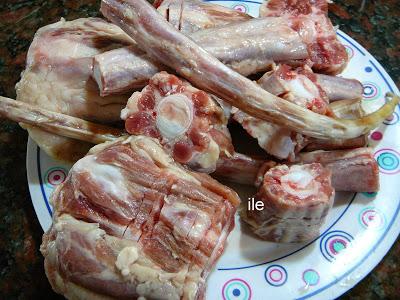 Rabo con alubias de tolosa