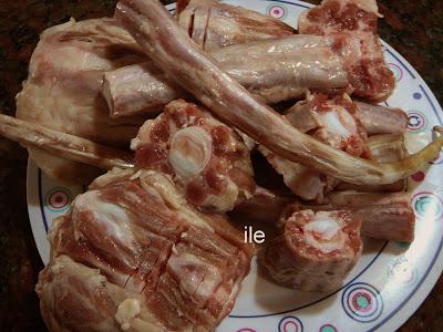 Rabo con alubias de tolosa