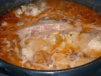 Rabo con alubias de tolosa