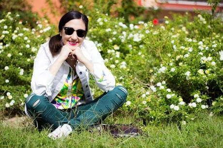 Flowers In My Lovely Shirt