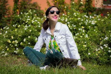 Flowers In My Lovely Shirt