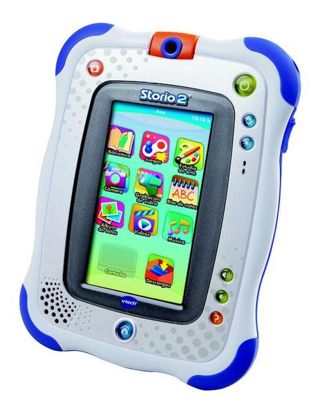 STORIO 2 de VTECH nueva versión del tablet educativo para niños STORIO 2 VTECH azul
