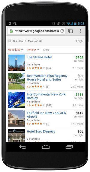 Hotel Finder de Google ahora se puede usar desde cualquier smartphone google-hotel-finder-mobile