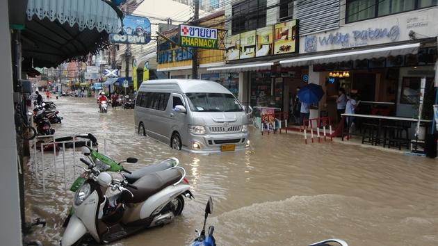 Phuket en época de lluvias 