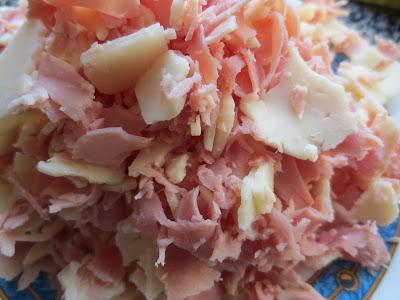 Piadinas de jamón y queso