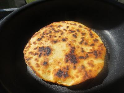 Piadinas de jamón y queso