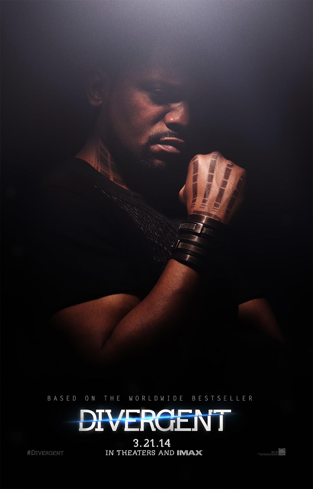 Nuevo póster de DIVERGENTE revelado con Mekhi Phifer como MAX
