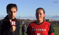 Nuevo golazo en el fútbol femenino de una jugadora del Rutgers