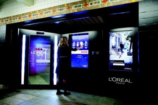 maquina expendedora de loreal en ny