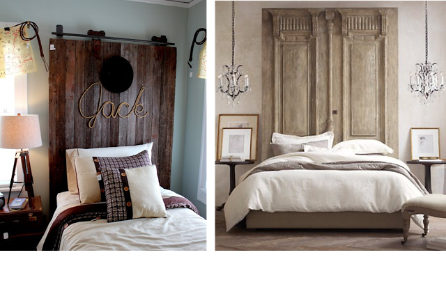 CABECEROS CON PUERTAS RECICLADAS