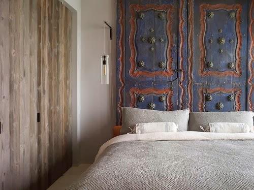 CABECEROS CON PUERTAS RECICLADAS