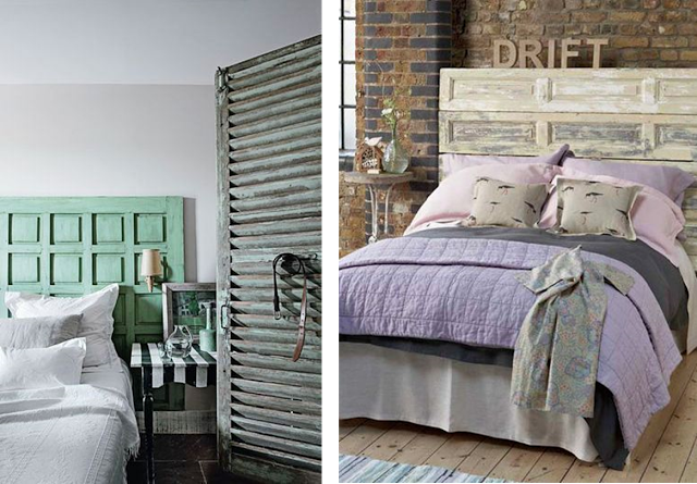 CABECEROS CON PUERTAS RECICLADAS