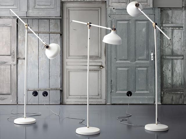 La lámpara Ranarp, de Ikea. Un toque industrial