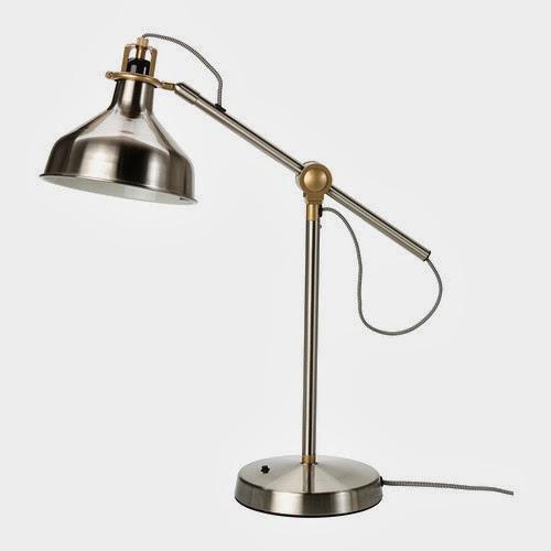 La lámpara Ranarp, de Ikea. Un toque industrial