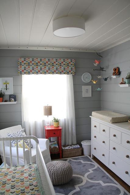 Consigue un look nordico para la habitacion del bebe sin demasiado presupuesto. Before & After