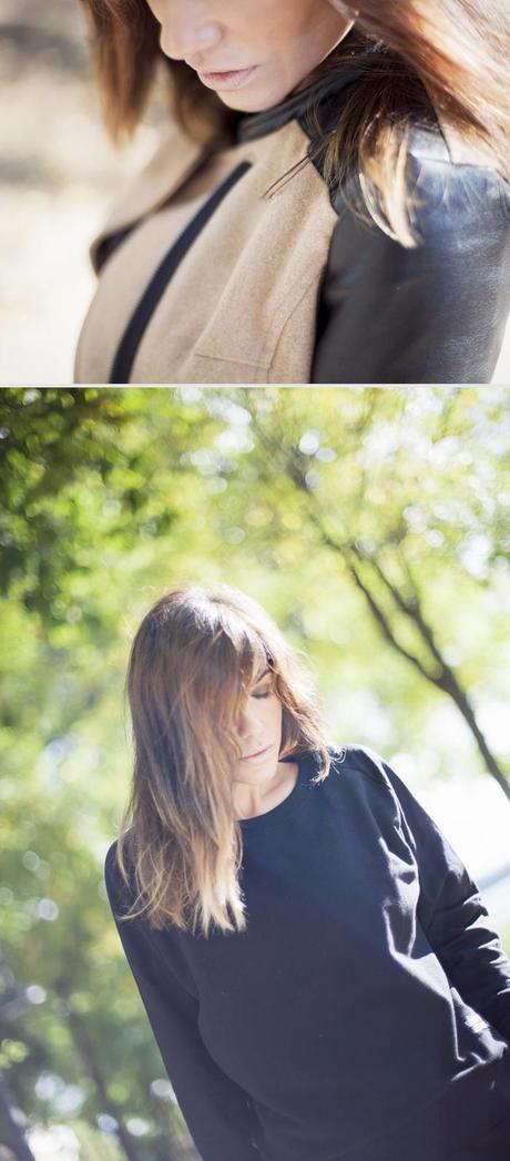 street style barbara crespo khaki sheinside jacket zara boots outfit eleven paris