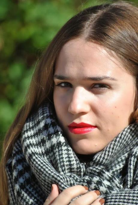 red tartan style in madrid 4 red tartan style in madrid 4
