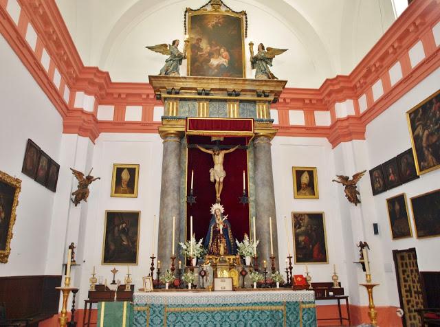 El Oratorio de la Escuela de Cristo (2): el Retablo Mayor.