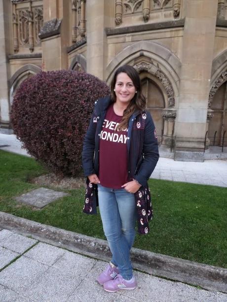 blue marine & burgundy