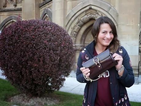 blue marine & burgundy