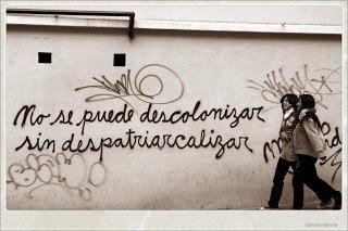 Despatriarcalizar la sociedad para la soberanía plena.