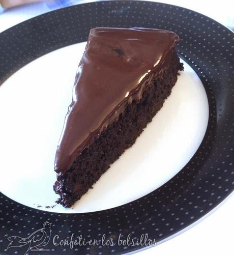 Tarta de chocolate y ....GARBANZOS (Como lo leéis)